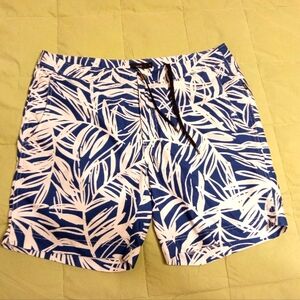 Onia tropical pattern swim trunks